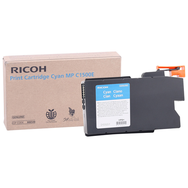 Ricoh - cartuccia - 888550 - ciano aficio mpc1500sp type mpc1500e