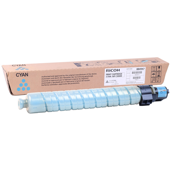 Ricoh - toner - 842033 - ciano aficio mpc2500 mpc3000