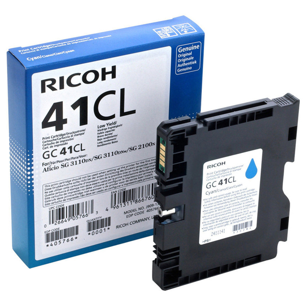 Ricoh - cartuccia - 405766 - ink ciano per sg2100n sg3110dn/dnw