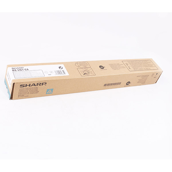 Sharp - Toner - Ciano - MX51GTCA - 18.000 pag