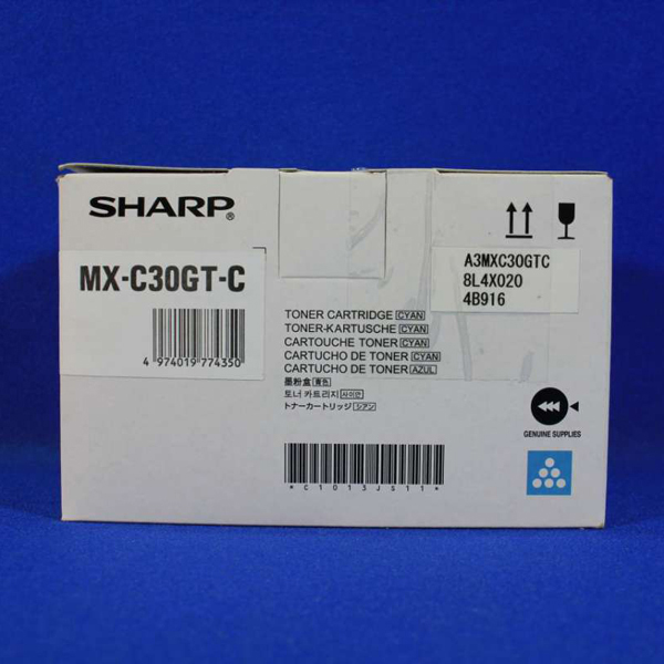 Sharp - Toner - Ciano - MXC30GTC - 6.000 pag