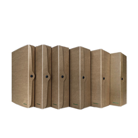 Scatola progetto - dorso15cm - 25x35 cm - cartone riciclato FSC - avana - Starline