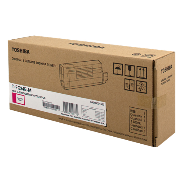 Toshiba - toner - magenta per Estudio 287/347/407cs tfc34em