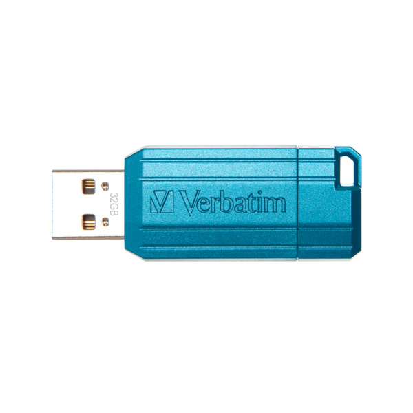 Verbatim - Usb 2.0 Store\N\Go Pinstripe - Blu caraibico - 49057 - 32GB
