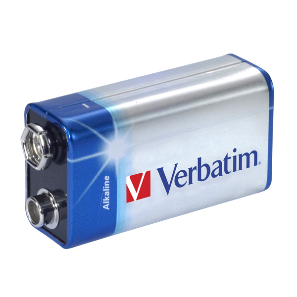 Verbatim - Pila alkalina torcia - 49924 - 9V